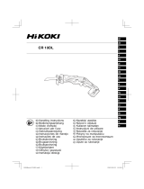 Hikoki CR10DL Cordless Electric Reciprocating Saw Manual de utilizare