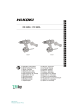 Hikoki DS 36DA Cordless Combi Drill Manual de utilizare