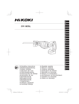 Hikoki CR18DSL 18V Cordless Reciprocating Saw Manual de utilizare