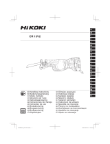 Hikoki CR13V2 Variable Speed Reciprocating Saw Manual de utilizare