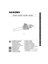 Hikoki CS 30Y,40Y Series Electric Chainsaw Manual de utilizare