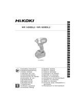 Hikoki WR 14DBDL2 Brushless Impact Wrench Manual de utilizare