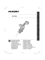 Hikoki CR 12DA Cordless Reciprocating Saw Manual de utilizare