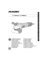 Hikoki G 12SA4 Angle Grinder Manual de utilizare