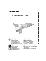 Hikoki G 10SR4 Mini Grinder Manual de utilizare