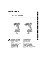 Hikoki DS 18DD 18V Brushless Compact Driver Drill and Impact Driver Kit Manual de utilizare