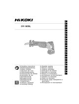 Hikoki CR 18DBL 18V Reciprocating Saw Manual de utilizare