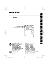 Hikoki DV 16V Electronic Impact Drill Manual de utilizare