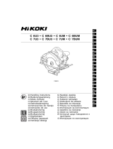 Hikoki C 6U3 Circular Saw Manual de utilizare