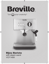 Breville VCF149X Bijou Barista Espresso Machine Manual de utilizare