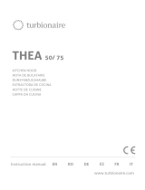 turbionaire THEA 50-75 Kitchen Hood Manual de utilizare