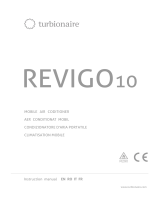turbionaire REVIGO10 Mobile Air Conditioner Manual de utilizare