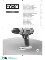 Ryobi R18DDP Manual de utilizare