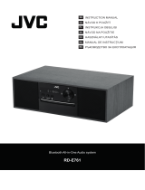 JVC RD-E761 Manual de utilizare