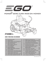EGO Power  ZT4200E-L Manual de utilizare