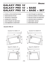 RAVAK Galaxy Pro 10 Manual de utilizare