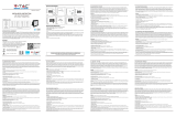 V TAC V-TAC VT-158 LED Slim Floodlight Manual de utilizare