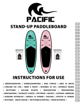 PACIFIC Inflatable Stand Up Paddle Board Manual de utilizare