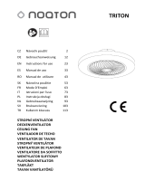 Noaton TRITON 12050 Ceiling Fan Manual de utilizare