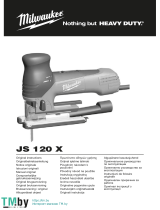 Milwaukee JS 120 X Manual de utilizare