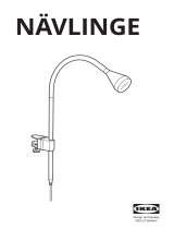 IKEA NAVLINGE Wall Lamp Manual de utilizare