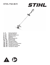 STIHL FSA 86 R Manual de utilizare