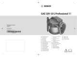 Bosch GAS 18V-10 L Professional Manual de utilizare