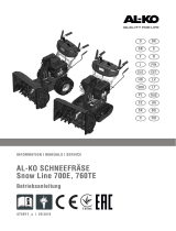 AL-KO 700E Snow Line Machine Manual de utilizare