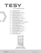 Tesy GH 200/ GH 200 B 2-8 Glass Panel Heater Manual de utilizare