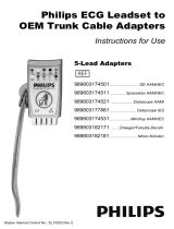 Philips ECG Leadset Manual de utilizare