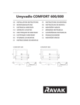 RAVAK Comfort 600 Manual de utilizare