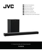 JVC TH-E851B Soundbar Manual de utilizare