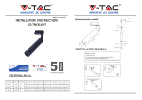 V TAC V-TAC VT-407 LED Track Light Manual de utilizare