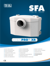 SFA Sanipro XR Manual de utilizare