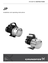 Grundfos JP 6 B-A-CVBP Manual de utilizare