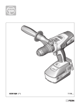 FEIN ASCM18QM Cordless Drill, Driver Manual de utilizare