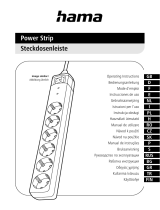 Hama 6 Way Power Strip Manual de utilizare