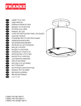 Franke FSMS F42 BK MATT Stainless Steel Hood Lamp Manual de utilizare