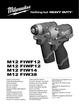 Milwaukee M12 FIWF12 Manual de utilizare