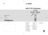 Bosch GSH 27 VC Manual de utilizare