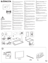 IKEA BJÖRKSTA Picture Manual de utilizare