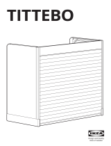 IKEA TITTEBO Manual de utilizare