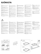 IKEA BJORKSTA Manual de utilizare