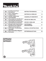 Makita DFR452 Manual de utilizare