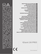 Lavor Giant 20 PRO Manual de utilizare