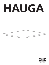 IKEA HAUGA Manual de utilizare