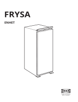 IKEA FRYSA ENHET Freezer Manual de utilizare