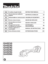 Makita GA021G Manual de utilizare