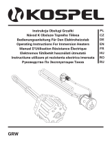 Kospel GRW-1 4-230 Manual de utilizare