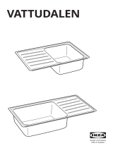 IKEA VATTUDALEN Manual de utilizare